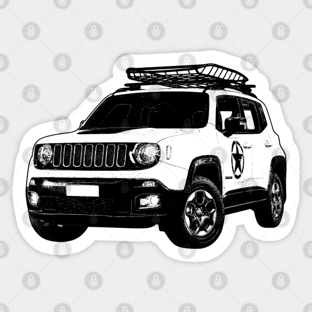 Jeep renegade rack top